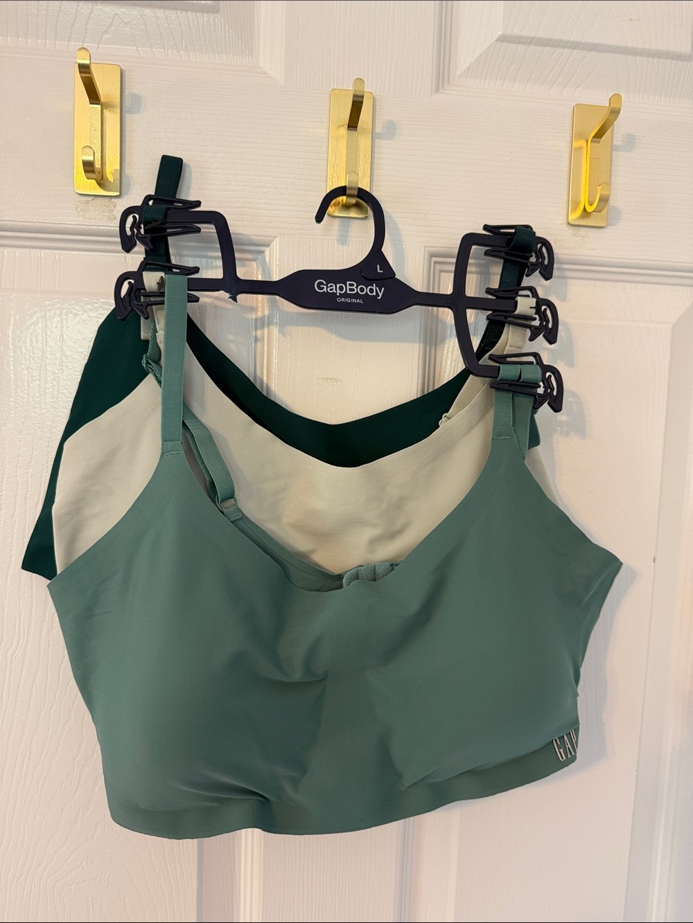GAP Women's Green Sage Seamless Bralette